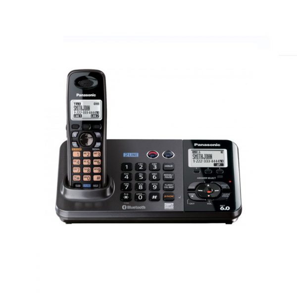 عکس گوشی تلفن بی سیم دوخط پاناسونیک مدل KX-TG9381