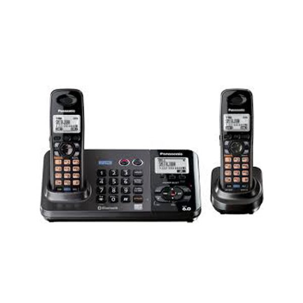 عکس گوشی تلفن بی سیم دوخط  پاناسونیک مدل KX-TG 9382